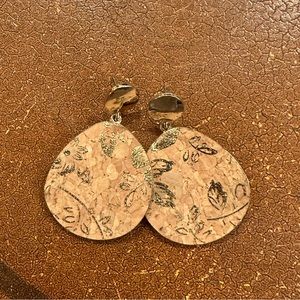 🧡CORK EARRINGS🧡